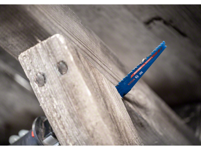 List Bosch za sabljasto žago EXPERT Wood with Metal Demolition S1267XHM, 300mm, 5-7TPI, za les, 2608900401